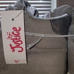 Justice Limited Edition Leopard Print Hightops